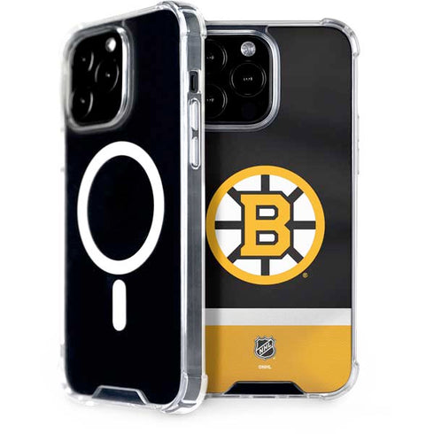 NHL Boston Bruins Jersey iPhone 15 Pro Max MagSafe Case